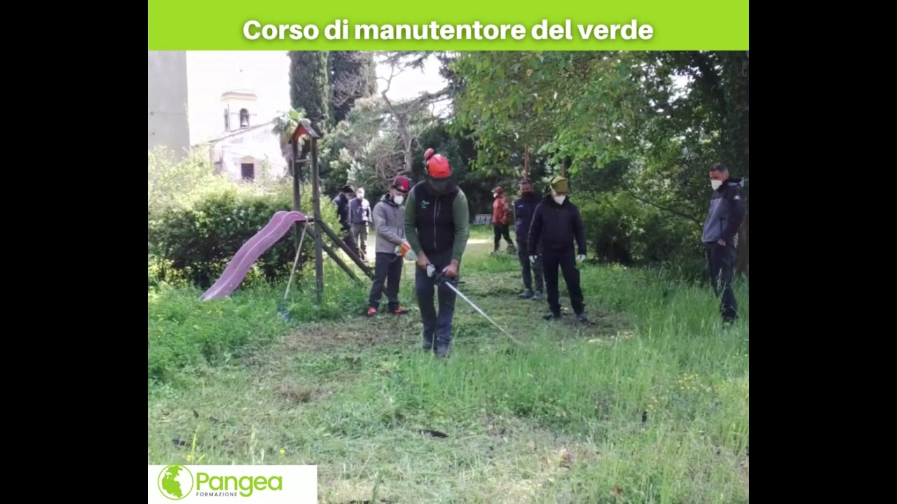 Prova pratica corso manutentore del verde - giardiniere