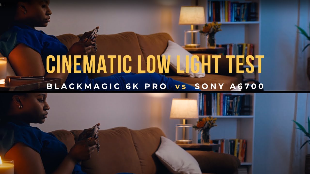 Sony A6700 vs Blackmagic 6K Pro — Who Wins in Low Light?