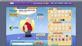 Family Guy Online - Character Creation