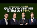 Quality investing strategy 31 in 2023