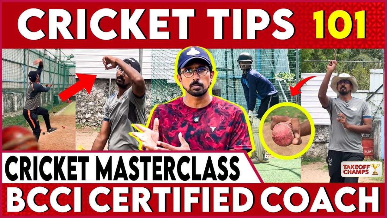 🔴 LIVE Cricket Masterclass session | Cricket tips 101 