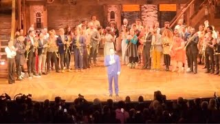 Hamilton Hamburg Opening Night - Lin-Manuel Miranda&#39;s Speech (Curtain Call)