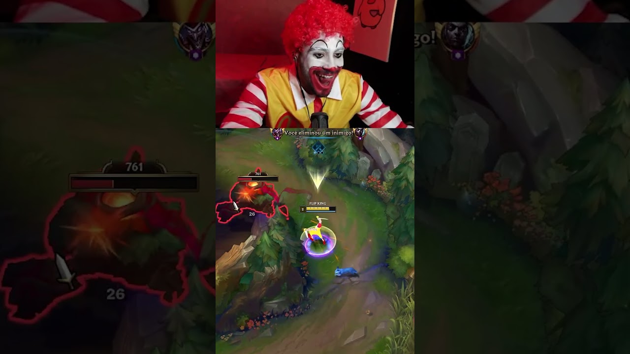 SHACO RONALD MC DONALD IRL #leagueoflegends #shaco