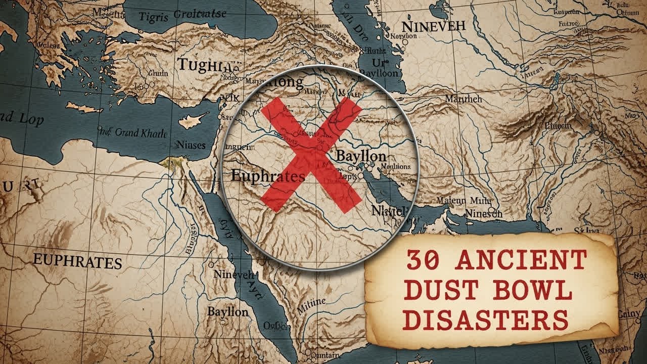 Historical Drought and Empire Collapse: 30 Ancient Dust Bowl Events that Shaped History