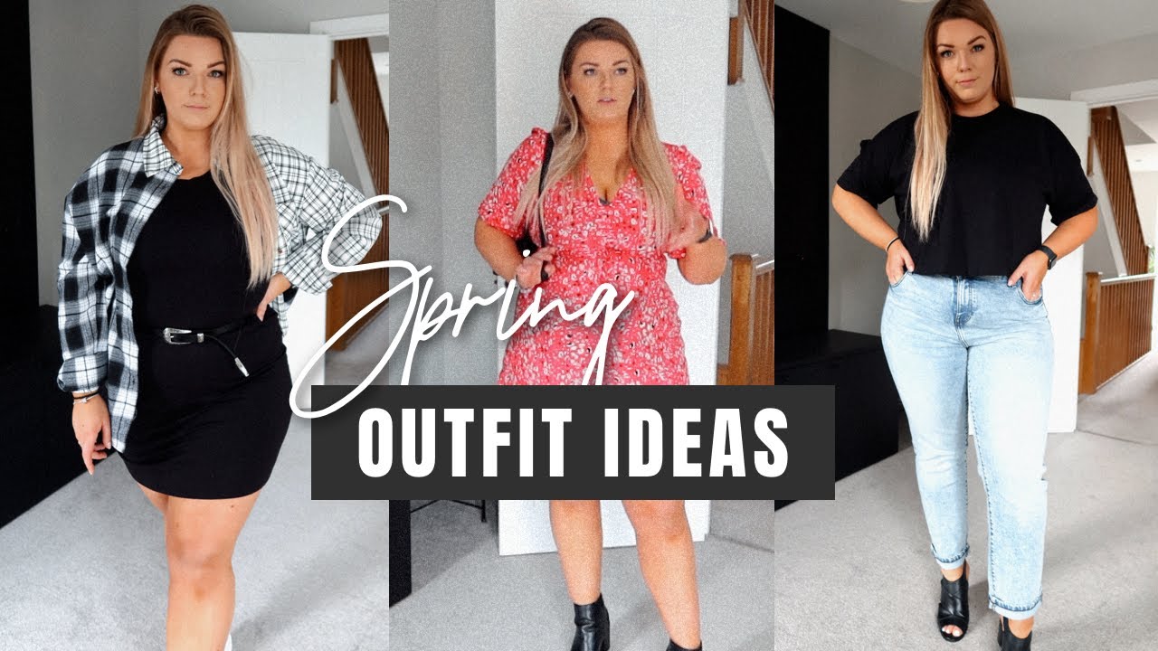 LOFT PLUS SIZE TRY ON HAUL  SPRING OUTFIT IDEAS - CanDesLand