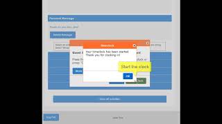 Using The Timeclock