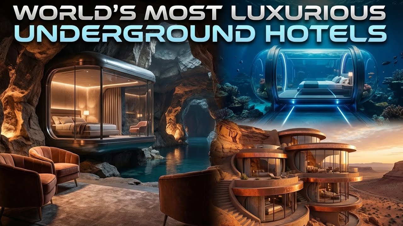World’s Most Luxurious Underground Hotels | Ultimate Underground Escapes