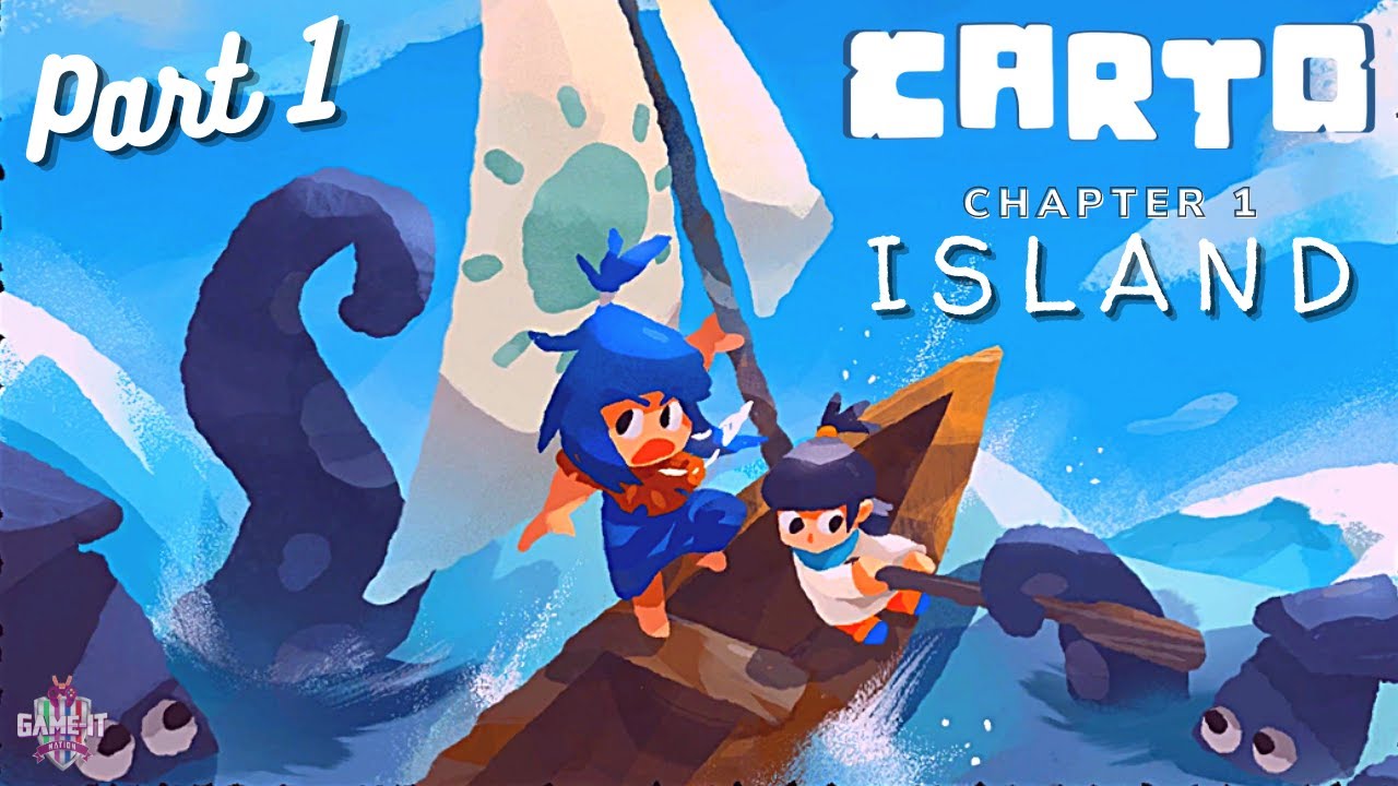 Carto Gameplay Walkthrough Part 1 - ISLAND - No Commentary