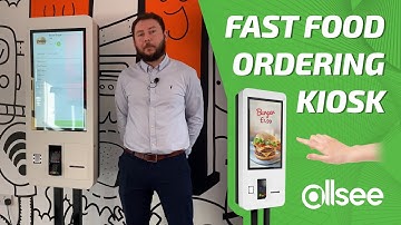 PCAP Self Service Kiosk for QSRs (Quick Service Restaurants)