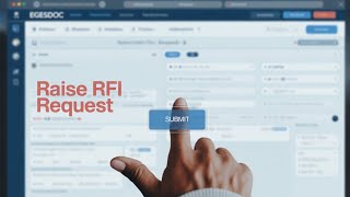 how to raise an RFI on SQMS  screenshot 2