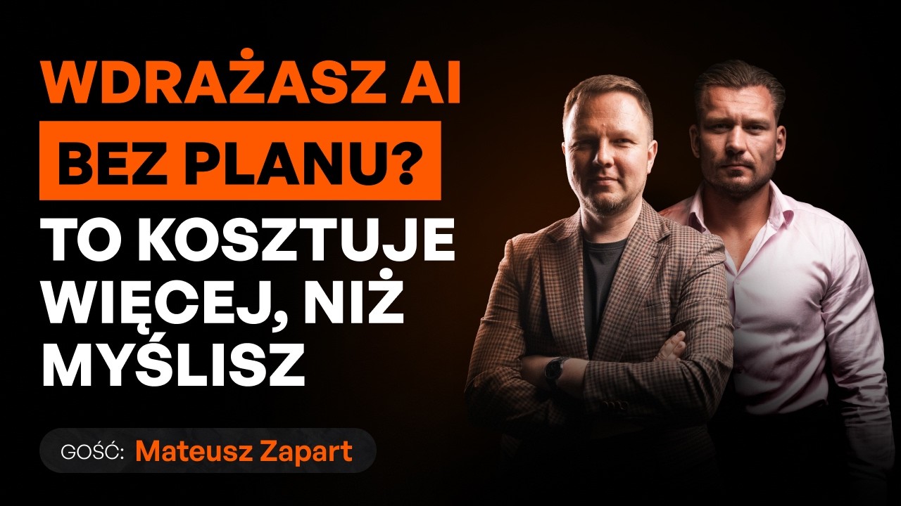 Mateusz Zapart w podcaście Growth, Scale & Automate