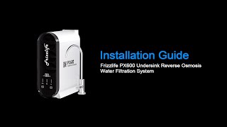 Frizzlife PX600 Under Sink Reverse Osmosis Water Filter System
