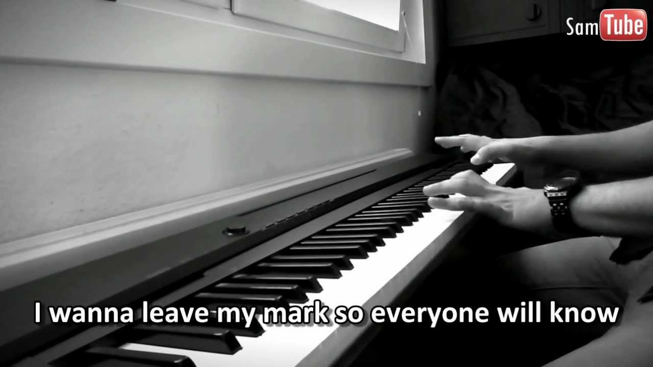 Beyonce - I Was Here (Piano + Lyrics)