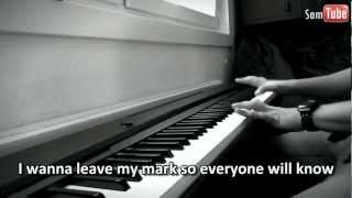 Video thumbnail of "Beyonce - I Was Here (Piano + Lyrics)"