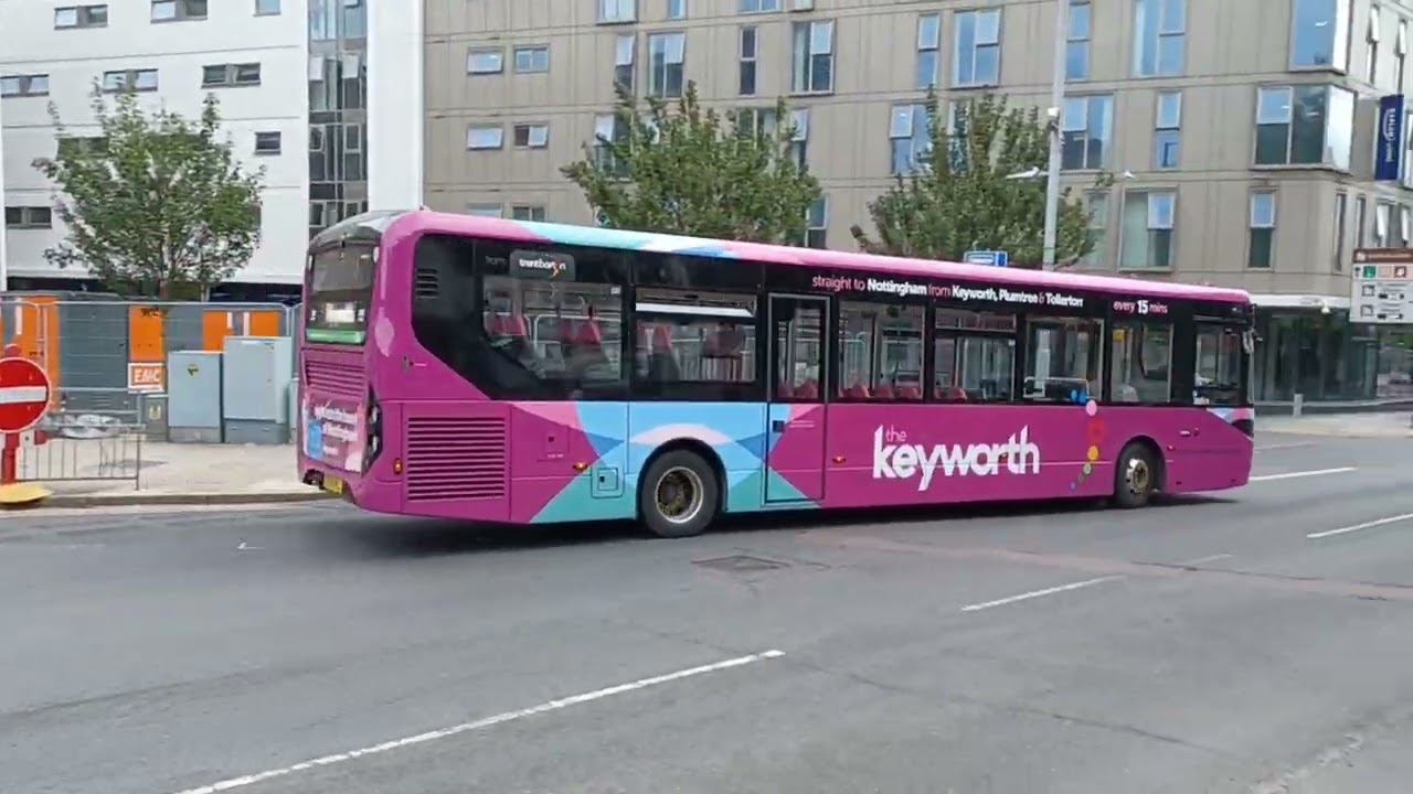 Buses in Nottingham June 2025