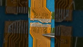 Broken Flex Cable Repair 😱 | Microscope Alignment #shorts #repair #tech #technology #electrical