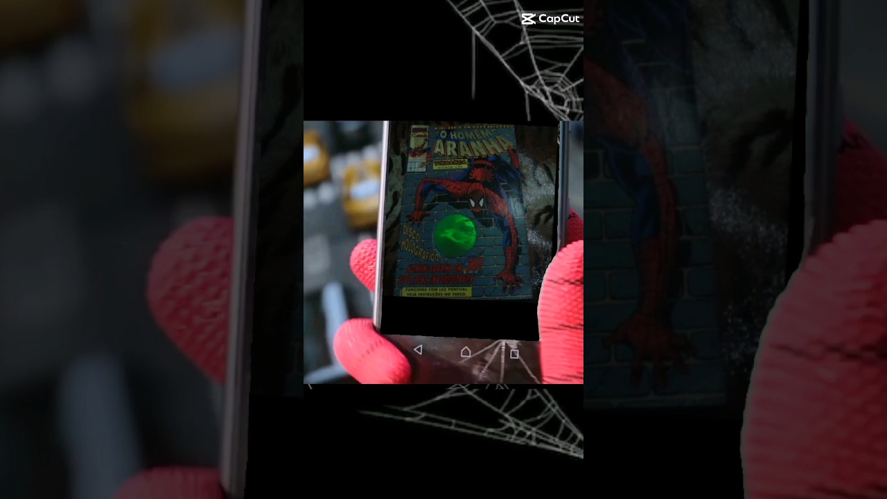 Hq antiga do homem aranha com disco holográfico 🕷♥️ 