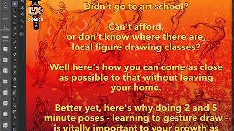 Gesture Drawings for comic book artists - introduction