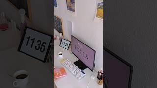 organizando mi escritorio | cleaning my desk #organización #productividad #deskmakeover