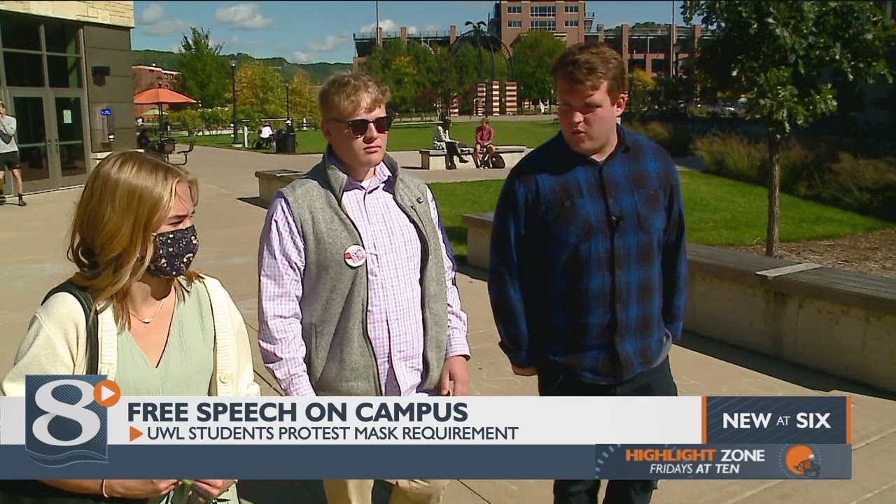 UWL College Republicans’ mask protests erased, say free speech was silenced