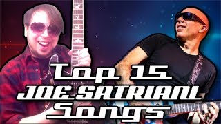 My Top 15 Favorite Joe Satriani Songs