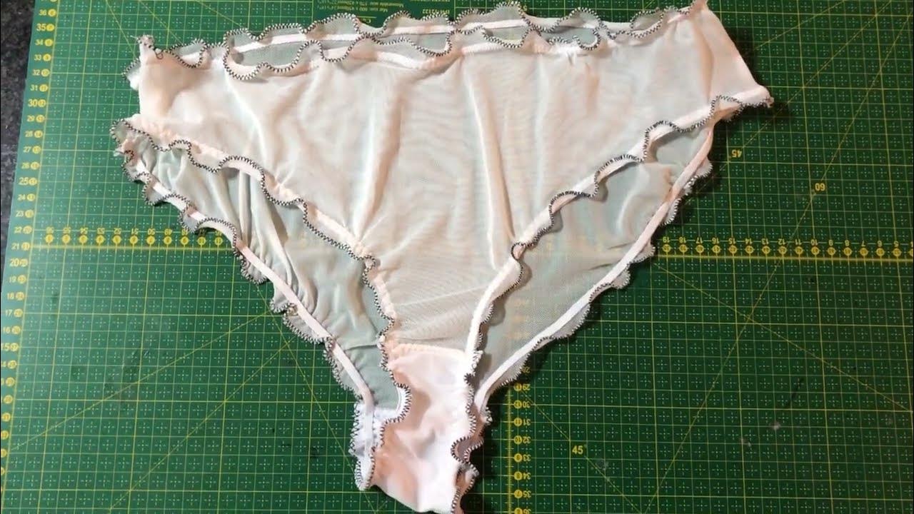 DIY underwear ruffles. - YouTube