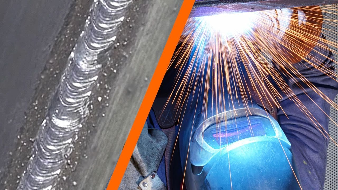 Überkopf schweißen | Fülldraht | Tutorial für Beginner. - YouTube