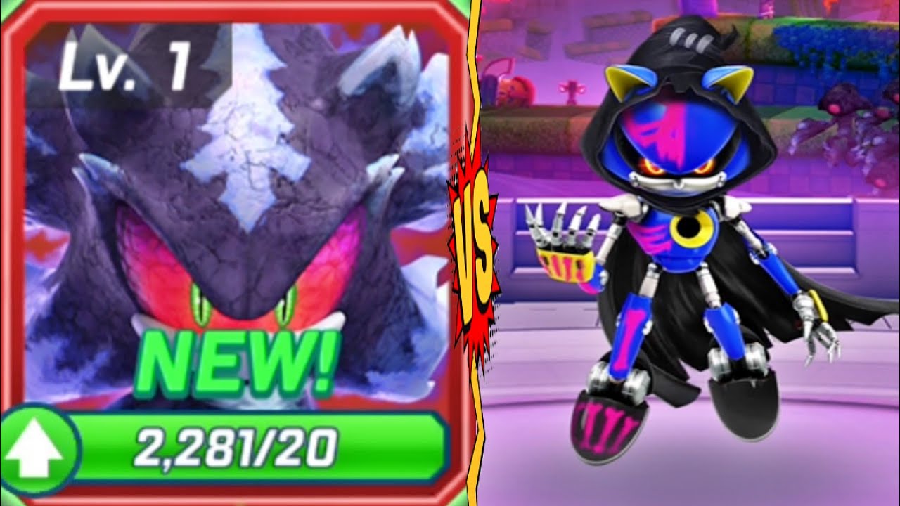 Sonic Forces New Update New Runner - Mephiles the Dark VS Reaper Metal ...
