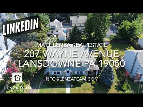 207 Wayne Ave, Lansdowne, PA home video tour
