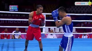 (56kg)  RAGAN Duke (USA) vs FARROÑAN CRUZADO Jorvi (PER) PanAmerican Games Lima 2019