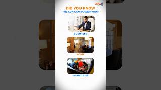 The Sun powers more than just your lights—it powers a cleaner, greener planet! 🌞