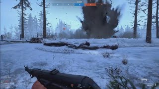 HELL LET LOOSE - team mate is obliterated by tank shell 😁