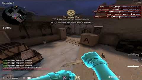 CSGO HvH 2v5 | Skeet.cc Vs Aimware mm HvH