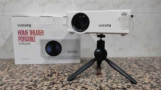 Review: VicTsing Mini Proyector LED Full HD 1080p Bluetooth Mirroring con Tripode