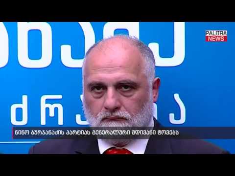 ნინო ბურჯანაძის პარტიას გენერალური მდივანი ტოვებს