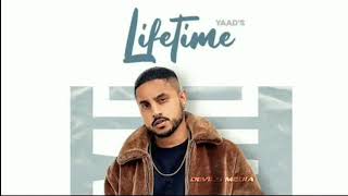 Lifetime (Official Song💥) Yaad ft. Karan Aujla | New punjabi Song 2020