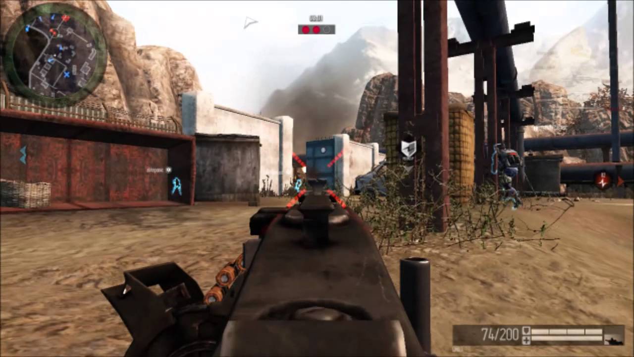 Warface- LMG3- Blackgold Storm