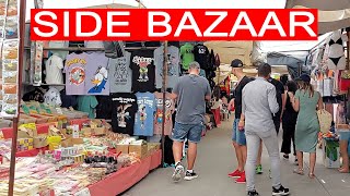 Fake Bazaar Türkei. Side Samstag Markt Stadt. Ürkei
