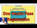 One Health Pass Registration problem finally fixed