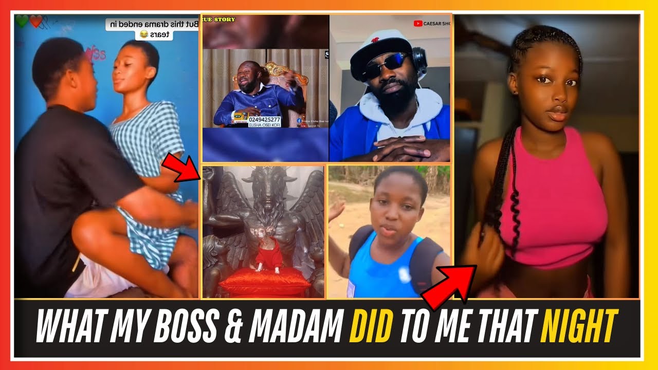 What my boss , madam and I do secretly every night that led me …😱😭💔