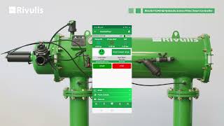 Rivulis Filter Smart Controller: Effortless Backwashing with Bluetooth Control