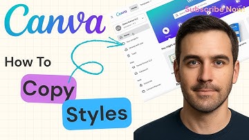 How To Copy Style in Canva | Canva Design Tutorial 2025