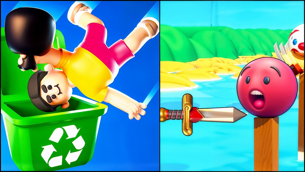 Lazy Jump VS Flying Cut - All Levels Speed Gameplay Ep1