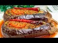 Berenjena rellena estilo turco-una receta muy sabrosa con un gran sabor! | Gustoso.TV