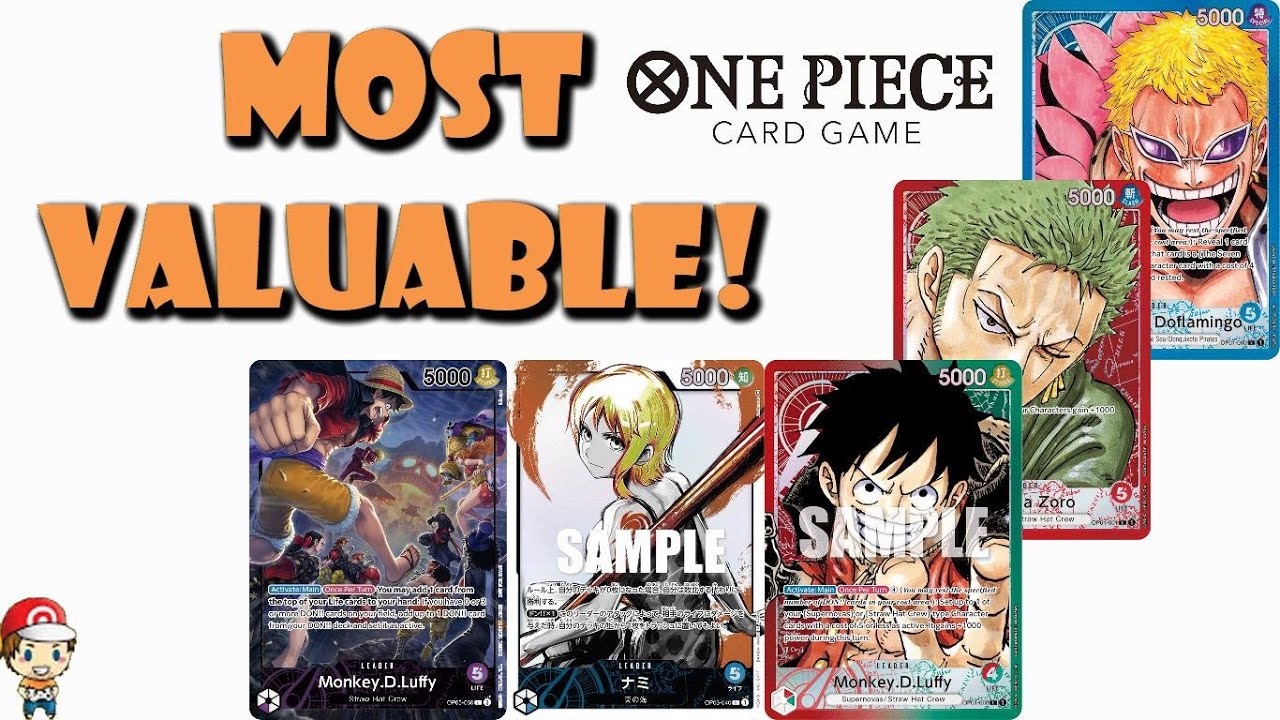 Most Valuable Leader Cards in the One Piece TCG! Top 10! (One Piece TCG  News)