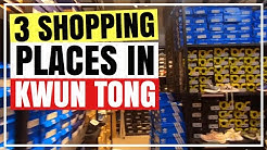 3 FOOD AND SHOPPING PLACES IN KOWLOON HONG KONG (Kwun Tong Factory Outlets/Late Night Shopping Spot)