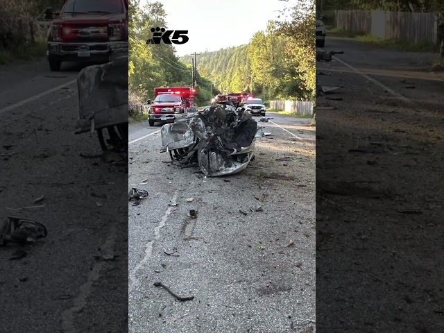 Man films himself driving over 150 mph before violent crash into tree