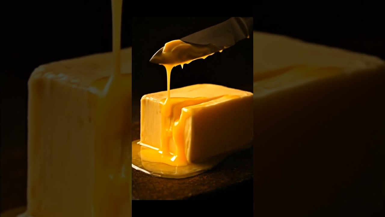 Hot Knife vs. Butter | ASMR Sizzle Sound satisfying 