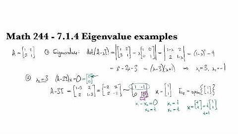 7.1.4 Eigenvalue examples