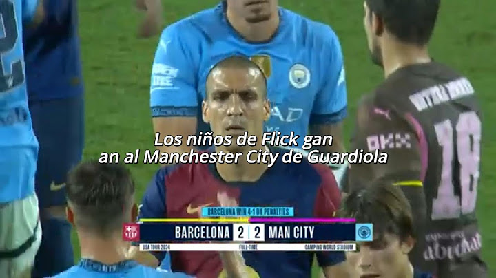 HIGHLIGHTS | FC BARCELONA 2 (4 - 1) 2 MANCHESTER CITY | USA TOUR 2024